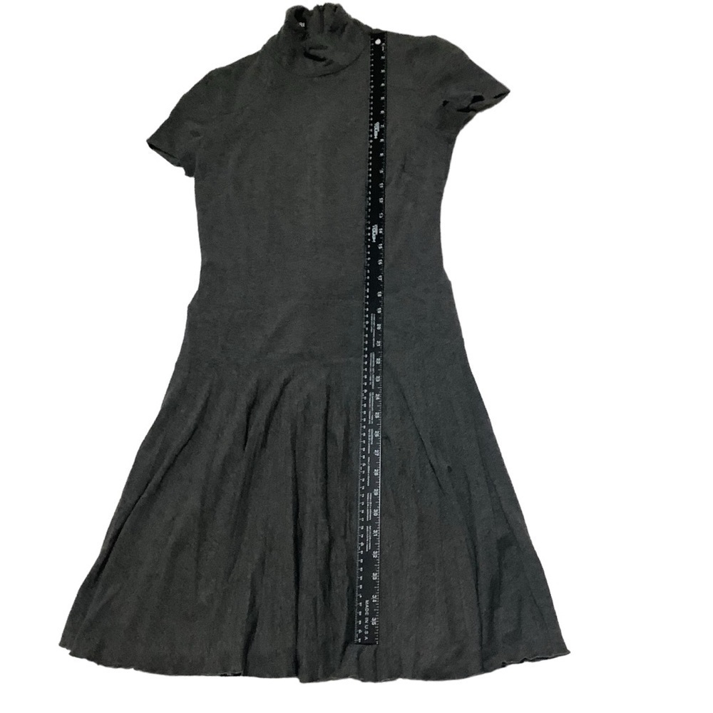 Gio’Guerreri Wool Blend Midi Dress Gray Size S Made in Italy - Picture 9 of 11